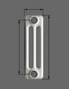 Elemento per radiatore a 3 colonne - 3/300
ATTENZIONE: Il prezzo si riferisce al singolo elemento
Per la corretta installazione dei termosifoni è necessario prevedere il kit SK1/2 o SK3/8 vedi s[...]